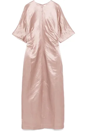Loulou de Saison Gathered-detail midi dress