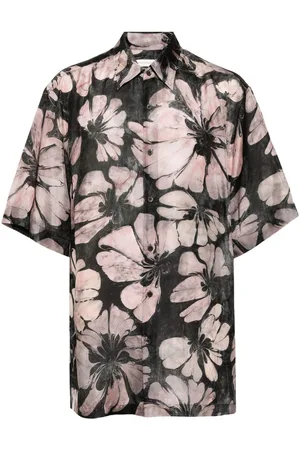 DRIES VAN NOTEN Floral-print shirt
