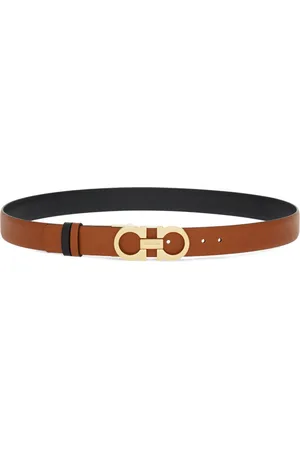 Salvatore Ferragamo Reversible Gancini leather belt