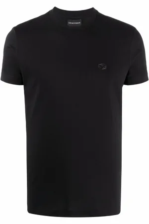 Emporio Armani Logo-patch short-sleeved T-shirt