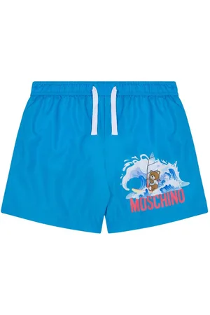 Moschino Teddy Bear-print swim shorts