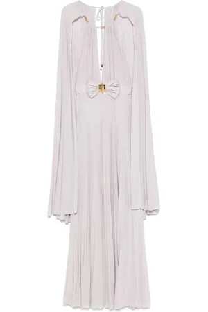 Elisabetta Franchi Lurex maxi dress
