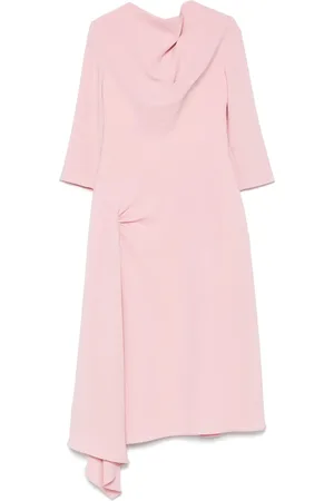 ISABEL SANCHIS Gathered maxi dress