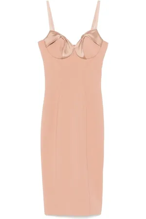 Elisabetta Franchi Bow-embellishment midi dress