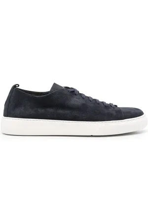 HENDERSON BARACCO Panelled suede sneakers