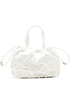 Anya Hindmarch Pearls-embellished bucket bag