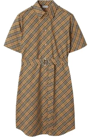 Burberry Checked cotton dress