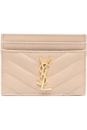 Saint Laurent Monogram quilted cardholder