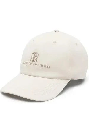 Brunello Cucinelli Logo-embroidered cap