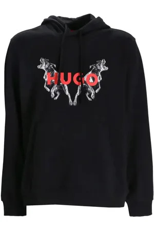 HUGO BOSS Logo-print hoodie