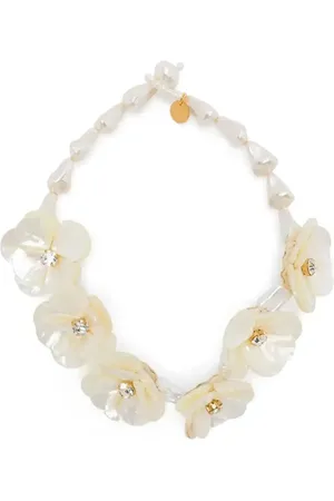 VANINA Fleur Blanche necklace