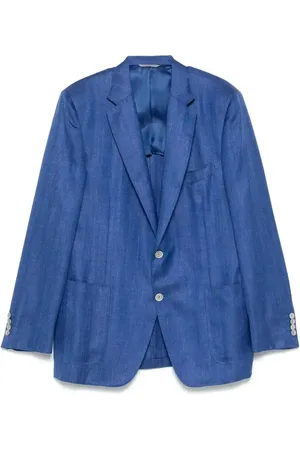CANALI Mélange-effect blazer