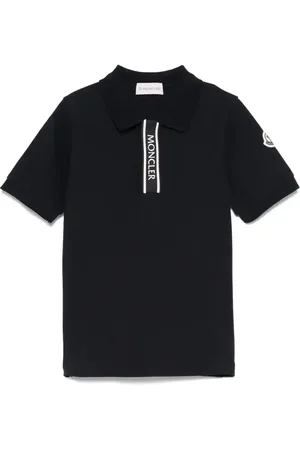 Moncler Logo-trimmed cotton polo shirt