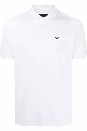 Emporio Armani Logo-embroidered polo shirt