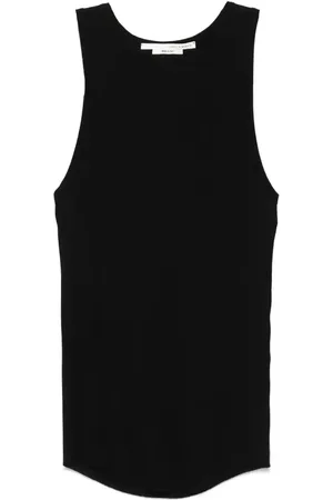 ISABEL BENENATO Fine-ribbed tank top