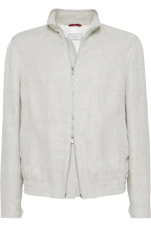 Brunello Cucinelli Twill bomber jacket