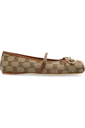 Gucci Monogram Double G pumps