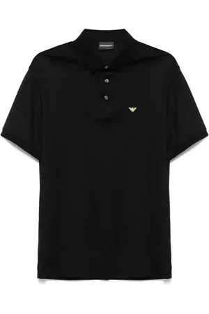Emporio Armani Logo-embroidered polo shirt
