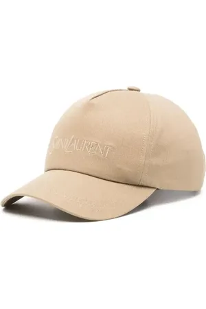 Saint Laurent Logo-embroidered baseball cap