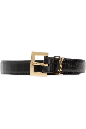 Saint Laurent Cassandre thin belt