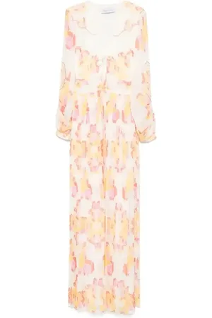 RAQUEL DINIZ Floral-print maxi dress
