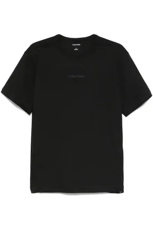 Calvin Klein Rubberised-logo performance T-shirt