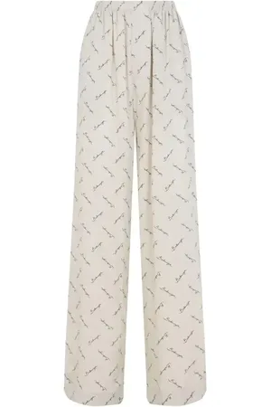 Balenciaga Printed palazzo pants