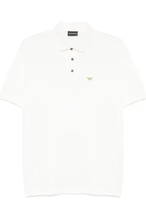 Emporio Armani Logo-embroidered polo shirt