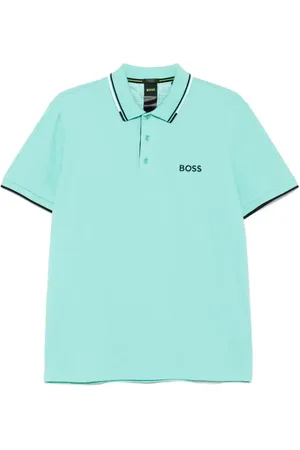 HUGO BOSS Logo-embroidered polo shirt