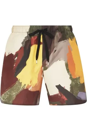 J.W.Anderson Abstract-print swim shorts