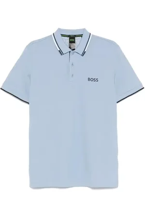 HUGO BOSS Contrast-logo polo shirt