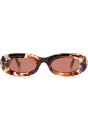 Gucci Oval-frame sunglasses