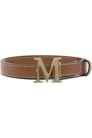 Max Mara Logo-buckle belt
