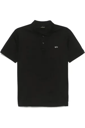 Paul & Shark Logo-embroidered polo shirt