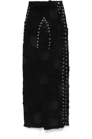 Who Decides War Grommet Arch maxi skirt