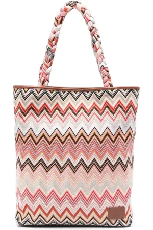Missoni Zigzag-woven tote bag