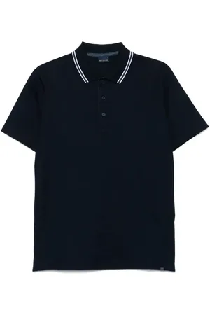 Paul & Shark Piqué-weave polo shirt