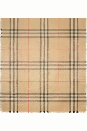 Burberry Metallic Wool scarf