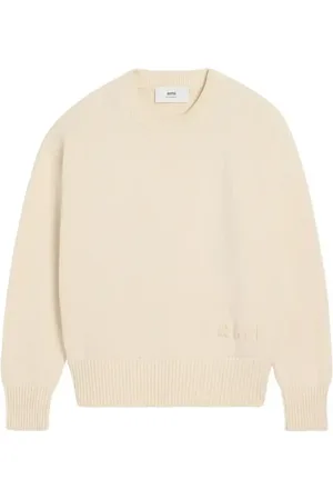 Ami Logo-embroidered sweater