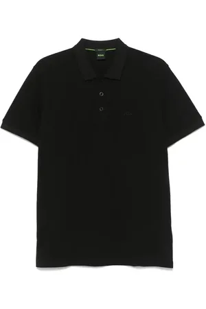 HUGO BOSS Logo-embroidered polo shirt