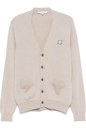 Maison Kitsuné Bold Fox Head Patch cardigan