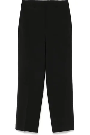 THEORY High-waisted straight-leg trousers