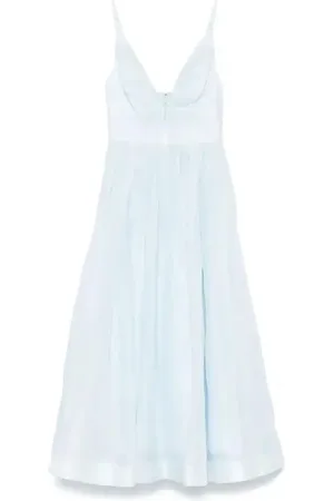 ZIMMERMANN Illuminate V-neck midi dress