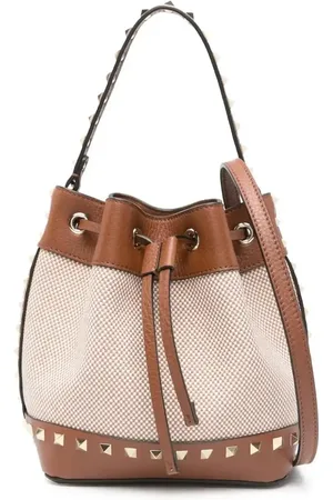 VALENTINO GARAVANI Rockstud-detail bucket bag