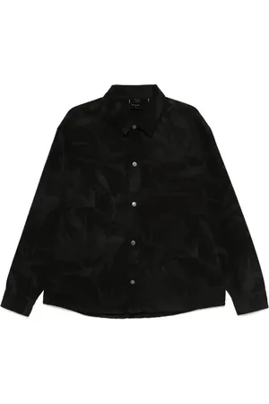 Daily paper Floral-laser denim shirt