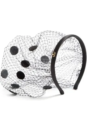 VALENTINO GARAVANI VLogo Signature veil headband