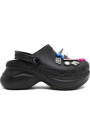 Balenciaga X Crocs Jibbitz mules