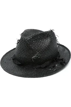 YOHJI YAMAMOTO Distressed hat