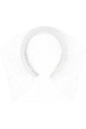 Jennifer Behr Tori violette silk headband