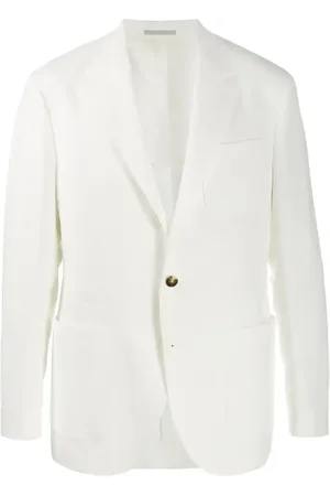 Brunello Cucinelli Single-breasted fitted blazer